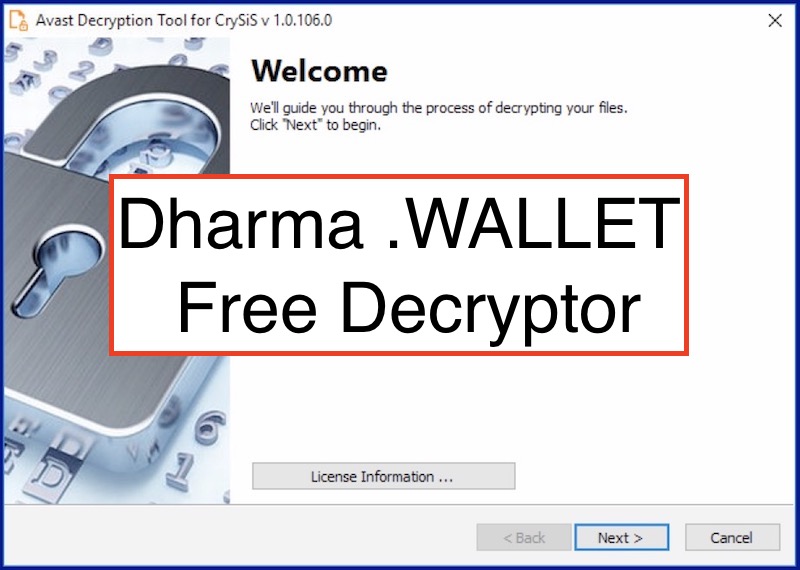 Come recuperare i file .WALLET cifrati dal ransomware Dharma (famiglia Crysis)